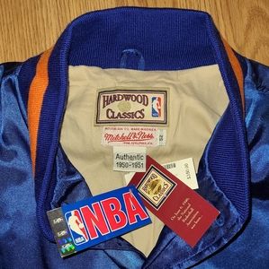 New York KNICKS mitchell & ness jacket
